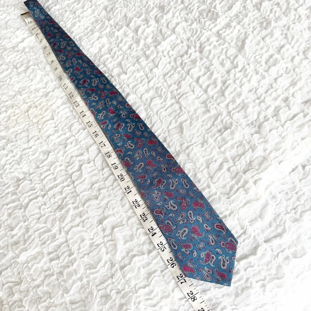 Liberty London Paisley 100% Silk Necktie